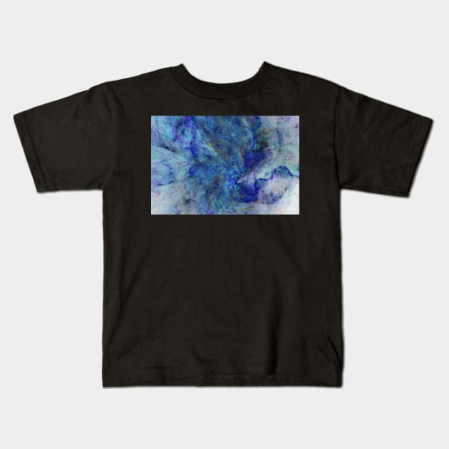 Ocean veil Kids T-Shirt by krinichnaya